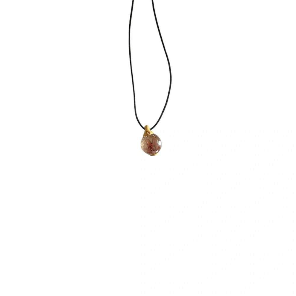 VINTAGE MONOGRAM “M” ADJUSTABLE NECKLACE